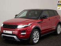 Occasion Land Rover Range Rover evoque Dynamic 241 PK (177 kW) 2012 Rood, metallic lak SUV
