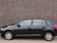 tweedehands Skoda Rapid Spaceback 1.2 TSI Greentech Ambition Businessline Zwart, airco, cruise controle, mooie auto