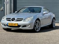 tweedehands Mercedes SLK200 K Automaat- Iridium Silber - Airscarf|Leder - Topstaat