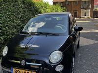 Occasion Fiat 500 Lounge 69 PK (50 kW) 2010 Zwart Cabriolet
