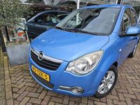 Occasion Opel Agila Edition 68 PK (50 kW) 2012 Blauw Hatchback