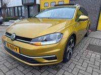 Occasion VW Golf VII Comfortline 116 PK (85 kW) 2018 Geel (metallic) Stationwagen