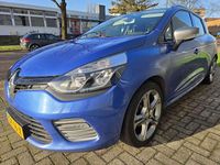 Occasion Renault Clio GrandTour GT-Line 120 PK (88 kW) 2015 Blauw Stationwagen