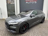 tweedehands Audi Q8 55 TFSI Quattro S-Line 4W-Best/B&O 3D/RS-Zetels/Alcantara Hemel/Pano/Head Up/Matrix/Luchtvering/Full Options/Apk 05-2025