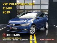 Occasion VW Polo Highline 114 PK (83 kW) 2019 Blauw Sedan