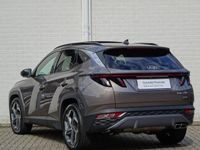 tweedehands Hyundai Tucson 1.6 T-GDI HEV Premium Sky | LUXE UITVOERING | | SCHUIF-/KANTELDAK | ZWART LEDER BEKLEDING |