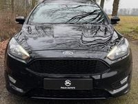 Occasion Ford Focus ST-Line 125 PK (91 kW) 2018 Zwart (metallic) Stationwagen