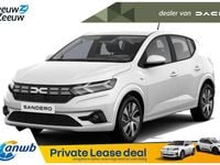 Nieuw Dacia Sandero Expression 2025 Wit Hatchback