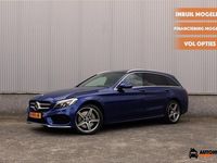 Occasion Mercedes C400 AMG line 333 PK (244 kW) 2015 Blauw, metallic lak Stationwagen