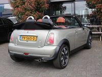 tweedehands Mini Cooper Cabriolet 1.6 Sidewalk AIRCO CRUISE BRUIN LEER