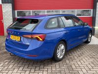Occasion Skoda Octavia Business Line 2021 Blauw Stationwagen