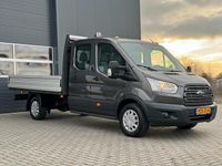 tweedehands Ford Transit 350 2.0 TDCI 131pk L5 RWD Pick-up Dubbel Cabine 7-Pers | Airco | Trekhaak 2800KG | Cruise | Bluetooth | Kunstleder