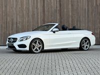 Occasion Mercedes C180 AMG line 157 PK (115 kW) 2017 Wit Cabriolet