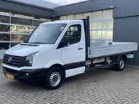 tweedehands VW Crafter 2.0 TDI 164PK Open laadbak Airco Cruise controle Trekhaak 3500kg Pick-up Openlaadbak 1e eigenaar Euro 6 Open laadbak P-up Bakwagen