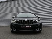 tweedehands BMW M135 1-SERIE i xDrive High Executive Aut 306PK (Panoramadak Sportleder/Memory AppleCarPlay HeadUp Full-Led 19InchLMV Pdc V+A PrivacyGlass)