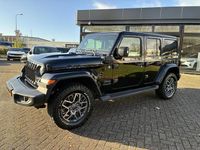 Occasion Jeep Wrangler Unlimited 80th Anniversary 381 PK (280 kW) 2021 Zwart SUV
