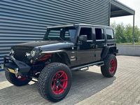 tweedehands Jeep Wrangler Unlimited sahara Verhoogd SHOWCAR