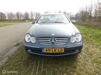 Occasion Mercedes CLK240 Elegance 170 PK (125 kW) 2003 Blauw Coupé