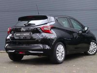 Occasion Nissan Micra Acenta 93 PK (68 kW) 2022 Zwart Hatchback