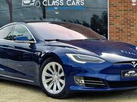 Occasion Tesla Model S 386 kW (525 PK) 2018 Blauw Hatchback