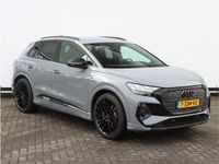 tweedehands Audi Q4 e-tron 40 | S edition 77 kWh | 150 kW/204pk | Matrix LED | MMI navigatie plus | Donker glas achter | Zwart optiek |