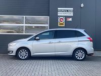 tweedehands Ford Grand C-Max VAN Grijs Kenteken 1.5 TDCi 120pk Titanium | Adaptieve Cruise | Winterpack | Keyless entry | 100% onderhouden