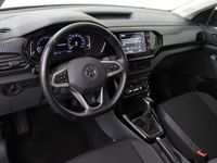 tweedehands VW T-Cross - 1.0 TSI Life | Automaat | Cruise | Lane-assist | PDC | Navi-FullMap | App-Connect | Bluetooth | ACC | Bordherkenning | Multifunctioneel-stuurwiel | Spiegelverwarming | Spraakbediening | LM 17'' |