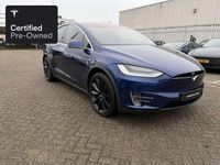 Occasion Tesla Model X Long Range AWD 309 kW (421 PK) 2020 Blauw SUV