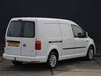 tweedehands VW Caddy Maxi 1.6 TDI L2H1 Highline 75KW Airco Schuifdeur Trekhaak Euro 5