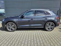 tweedehands Audi Q5 55 TFSI e quattro S Line Plug In Hybrid 367pk PHEV | Luchtvering | Virtual | 360 Camera | Adaptive Cruise | Bang & Olufsen | Lederen Sportstoelen Memory & Ventilatie | Apple Carplay | Keyless |