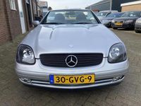 tweedehands Mercedes SLK230 K. Bj 1999 goed werkend dak, Leer, onlogische km stand, inruil is mogelijk