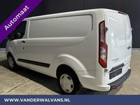 tweedehands Ford Transit Custom 2.0 TDCI 131pk Automaat L1H1 Euro6 ** Airco | Cruisecontrol | LED | Parkeersensoren Voorruitverwarming, Bijrijdersbank