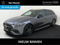 Occasion Mercedes C300 AMG line 313 PK (230 kW) 2024 Grijs Stationwagen