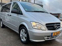 tweedehands Mercedes Viano VITO116 CDI 343 lux bus automaat dub- cabine 6-persoons airconditioning cruise cont. lm-velgen elk-pakket pdc