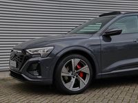 tweedehands Audi Q8 e-tron (C2) S edition Competition 55 300kw/408pk 114Kwh quattro | Panoramadak | Optiekpakket zwart Plus | Lichtpakket Plus Ambientelicht kleur | Rode remzadels | Privacy glass