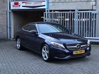Occasion Mercedes C180 Edition 1 157 PK (115 kW) 2015 Blauw Coupé
