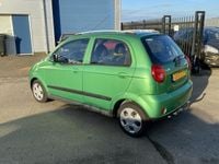 Occasion Chevrolet Matiz 67 PK (49 kW) 2009 Groen, metallic lak Hatchback