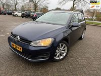Occasion VW Golf VII Highline 110 PK (80 kW) 2016 Blauw Stationwagen