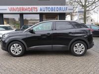 tweedehands Peugeot 3008 1.2 Benzine 130 Pk Luxe Executive uitvoering * Zwart Leder * Navigatie * Trekhaak * DAB+ Radio * Parkeer Camera * Draadloze Telefoonoplader * Distributieriem vervangen 2021 *