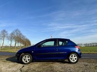 Occasion Peugeot 206 75 PK (55 kW) 2002 Blauw Hatchback