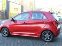 tweedehands Kia Picanto 1.0 CVVT ISG Plus Pack parelmoer rood Airco Navigatie