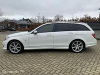 tweedehands Mercedes 350 C-KLASSE EstateAvantgarde Calciet Wit facelift