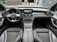 tweedehands Mercedes 200 C-KLASSE EstateEQ Hybrid AMG sport + Night pakket Aut9 trekhaak,