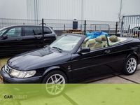 tweedehands Saab 9-3 Cabriolet Cabrio 2.0t S Zeer nette Turbo BSR tuning 225pk Door vorige eigenaar/liefhebber Veel prof. onderhoud uitgevoerd. Waaronder Nieuwe linnen kap, tot.6k afglopen 2 jr Zeer nette auto welke zeker een proefrit waard is. Alles werk naar beho