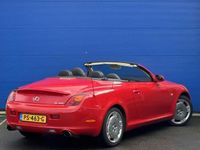 Occasion Lexus SC430 286 PK (210 kW) 2002 Rood Cabriolet