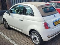 Occasion Fiat 500 Lounge 86 PK (63 kW) 2012 Wit Cabriolet