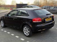 Occasion Audi A3 Attraction 105 PK (77 kW) 2008 Zwart Hatchback