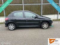 Occasion Peugeot 206 88 PK (64 kW) 2004 Zwart Hatchback