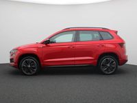 tweedehands Skoda Karoq 1.5 TSI ACT Sportline 150PK DSG Facelift, Achteruitrijcamera, virtual pedal, winterpakket Plus, keyless, alarm, 18'' lichtmetaal