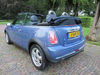 tweedehands Mini Cooper Cabriolet 1.6 Pepper Airco Leer Sportstoelen Stoelverwarming Pdc Lm Velgen 116 PK!!!